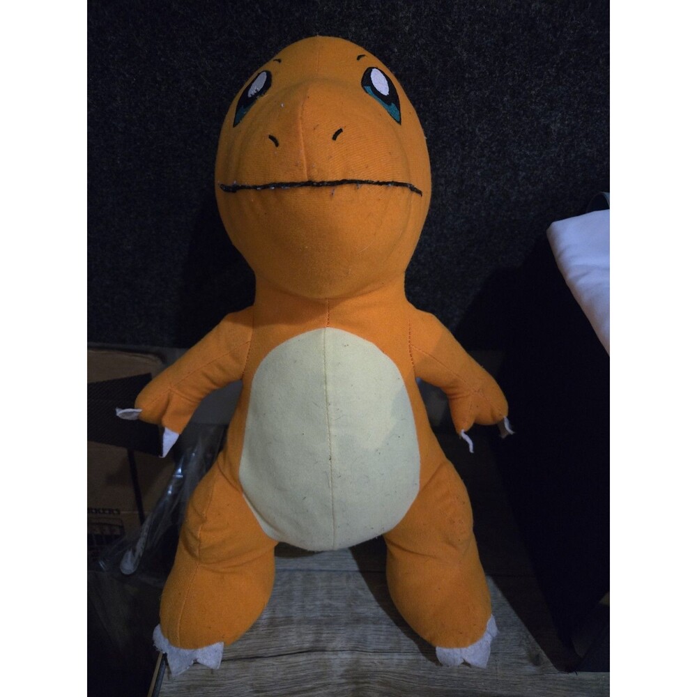 Charmander Pokemon Large 15” Plush Toy Factory 2010 Stuffed Plush